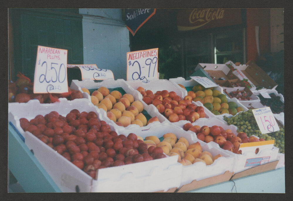 Charing Cross Village Fair, Fruit Shop, 265 Bronte Road, 12th February 1995