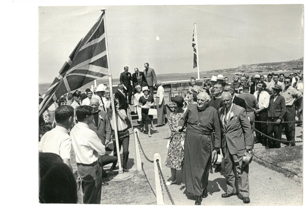 Monseigneur visits Bondi