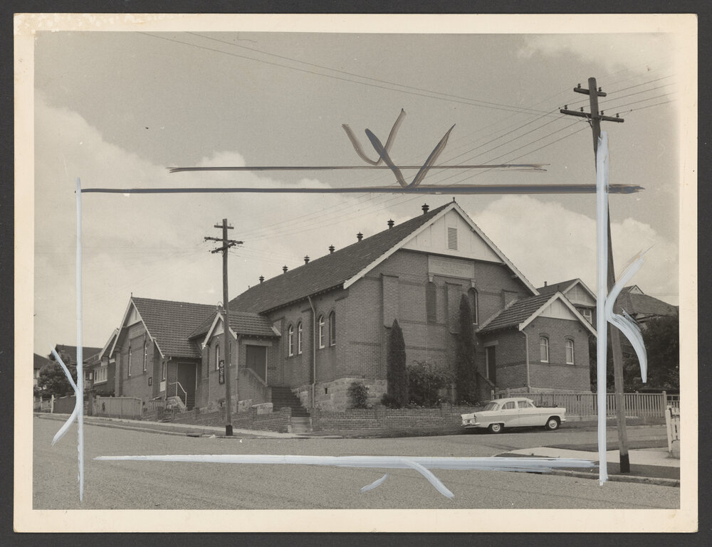 Bondi Presbyterian church, Castlefield Street, Bondi.