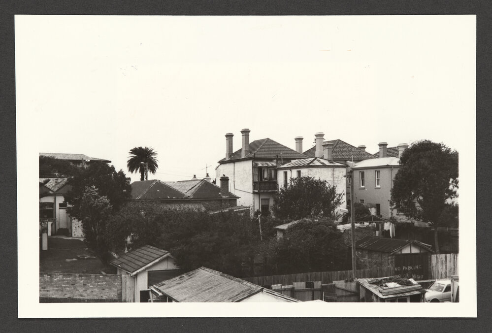 Properties in Albion Street, Waverley, to be demolished for MacPherson Street extension.
