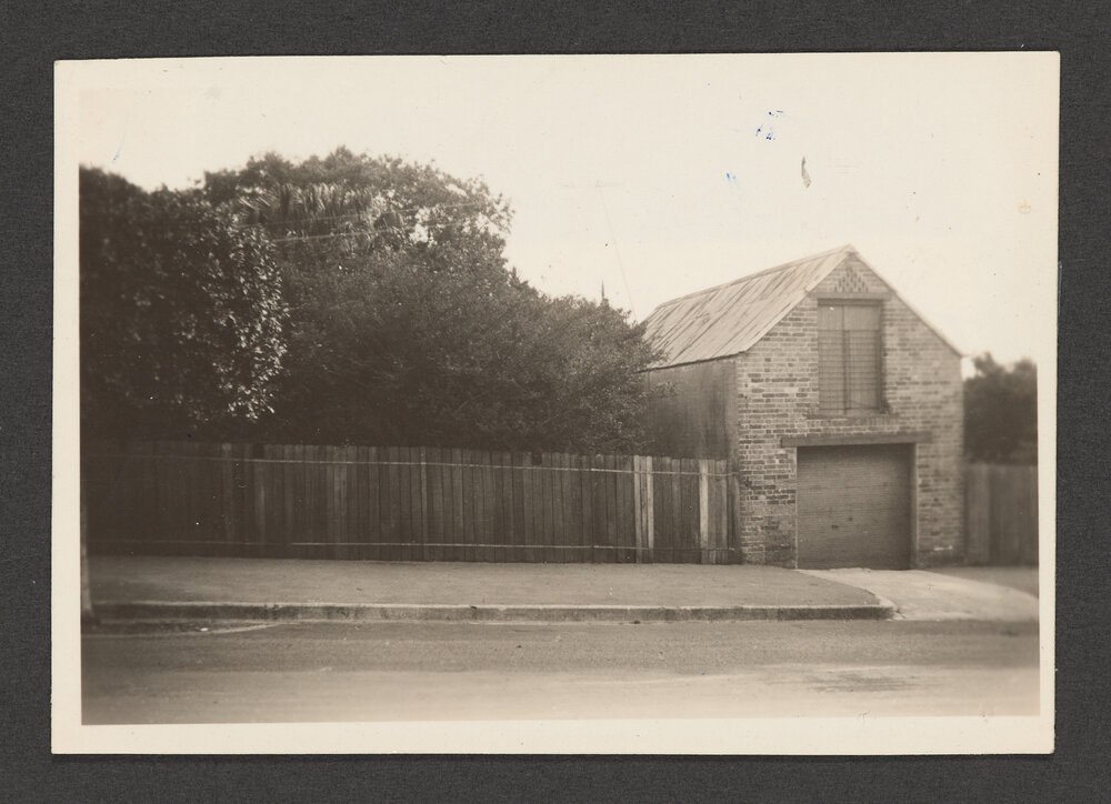 Stirling, old stable/ garage at rear in porter street. Home faces on Birrell St, Waverley.