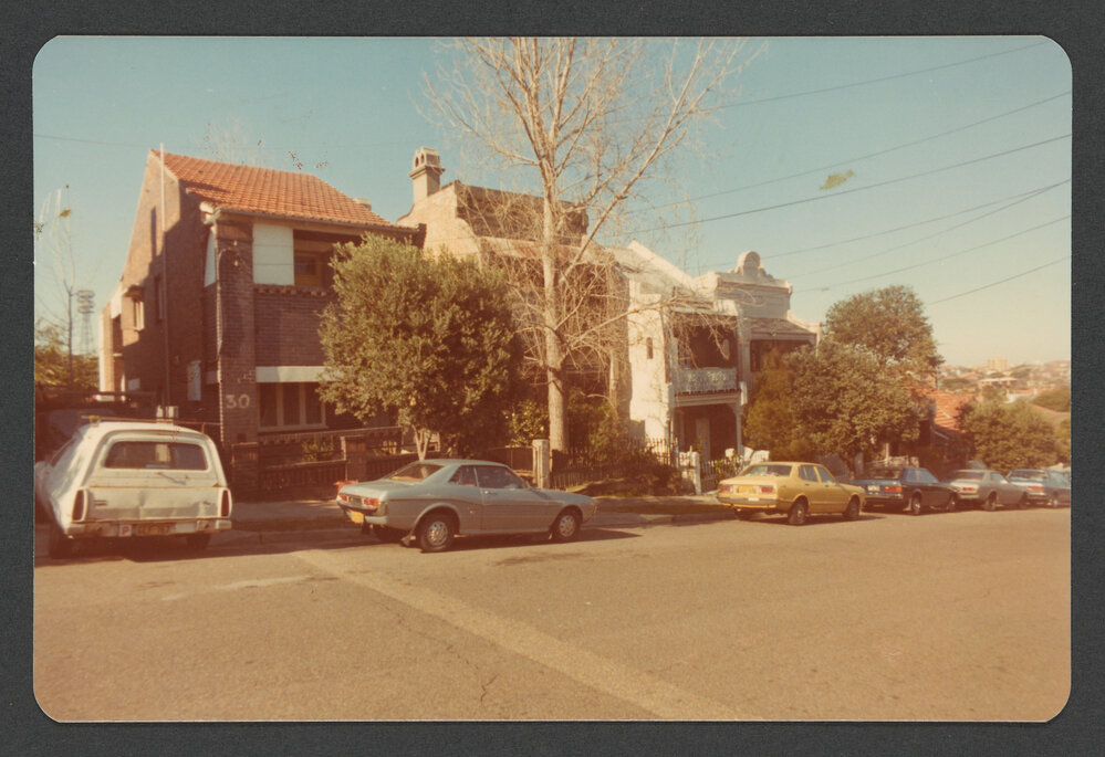 Lawson Street, Bondi Junction. East side - flats and terraces