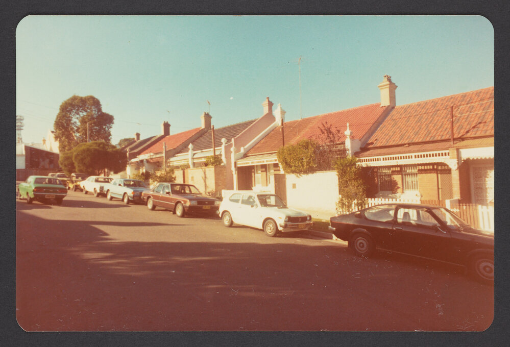 Walter Street, Bondi Junction - cottage row.