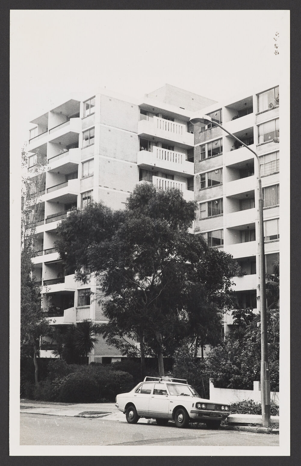 Penkivil Street, Bondi. High rise block of units.