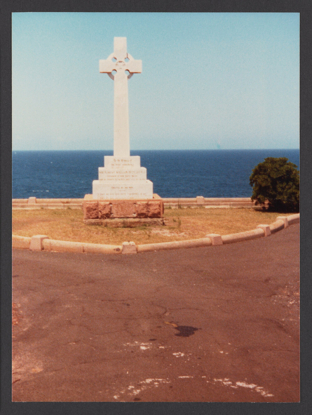 Grave of Sir Robert William Duff, Governor of NSW in section 7, of Waverley Cemetery. The Chain fence and lion statues have been removed.