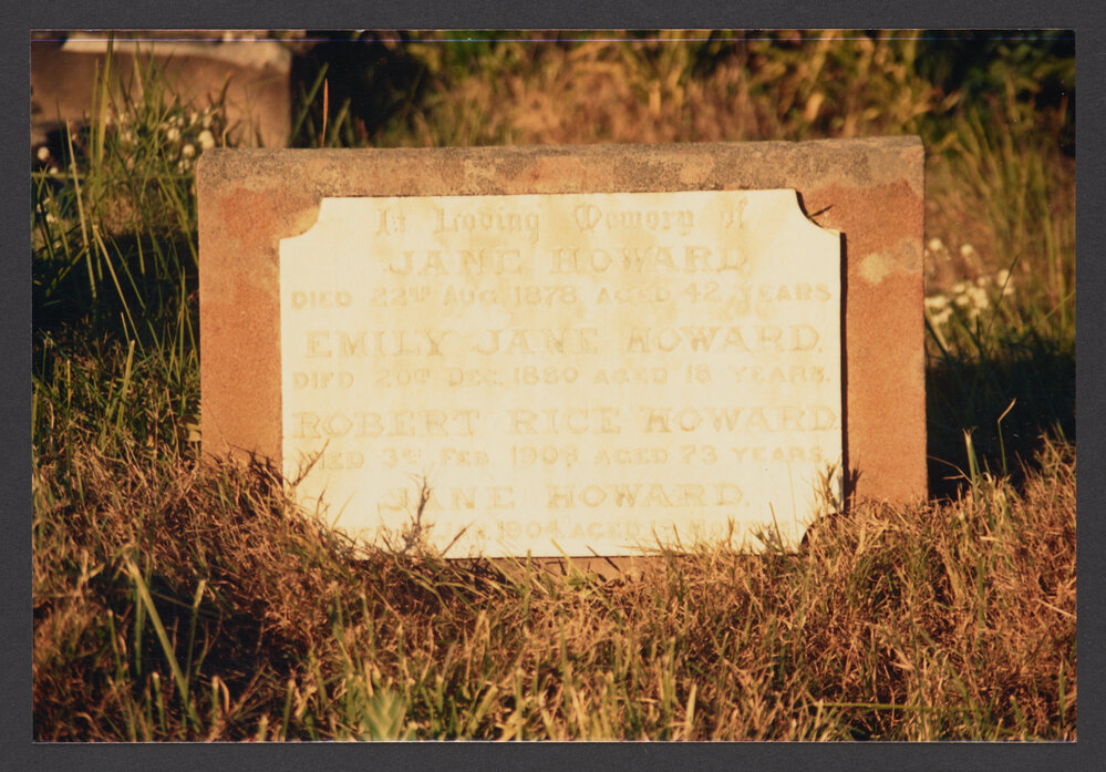Grave of Robert "Nosey Bob" Howard NSW state hangman.