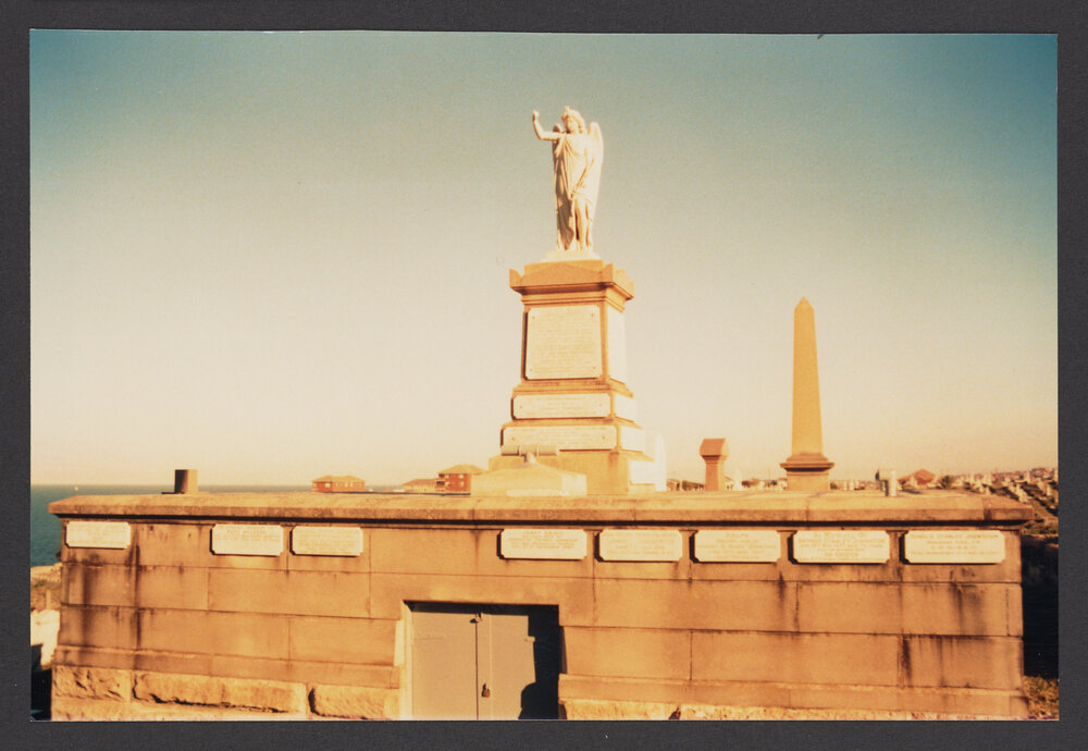 Grave of Lt Col George Johnston first fleet marine