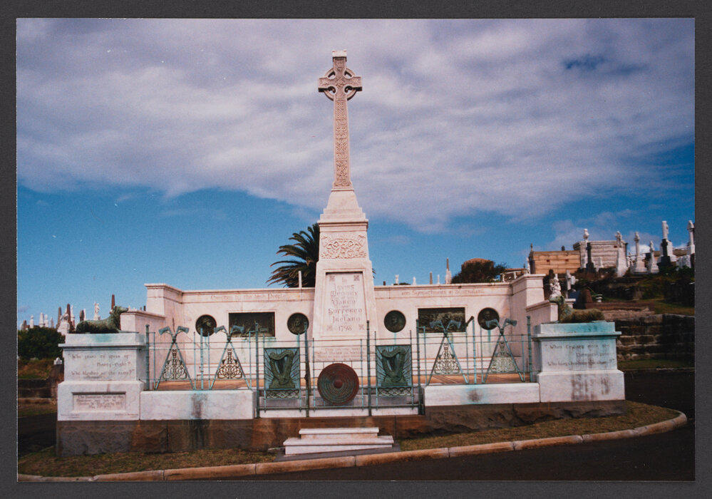 Irish Monument. After Shield return.