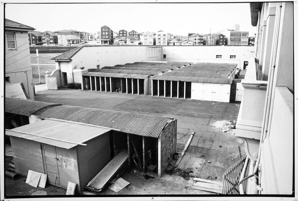 Bondi Pavilion Courtyard Dressing Sheds