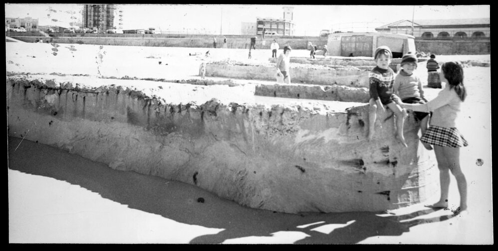 Bondi Beach - 1974 Storm Damage