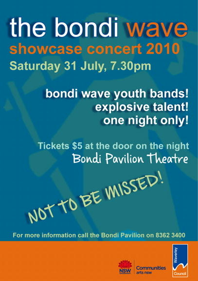 The Bondi Wave Showcase Concert 2010