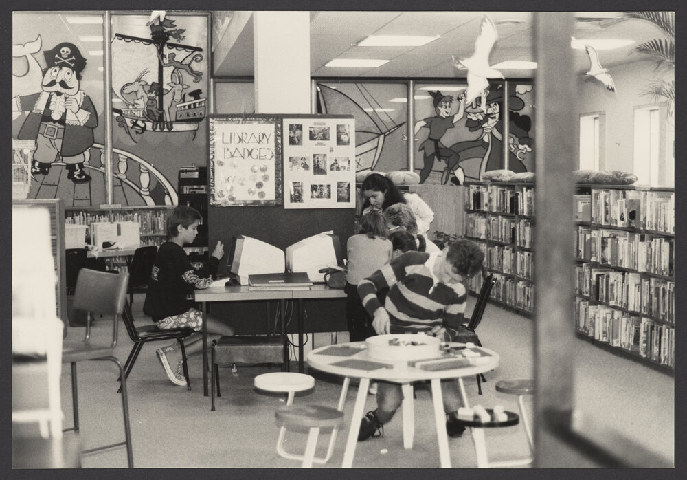 Waverley Library - Interior Central - Children's Library.