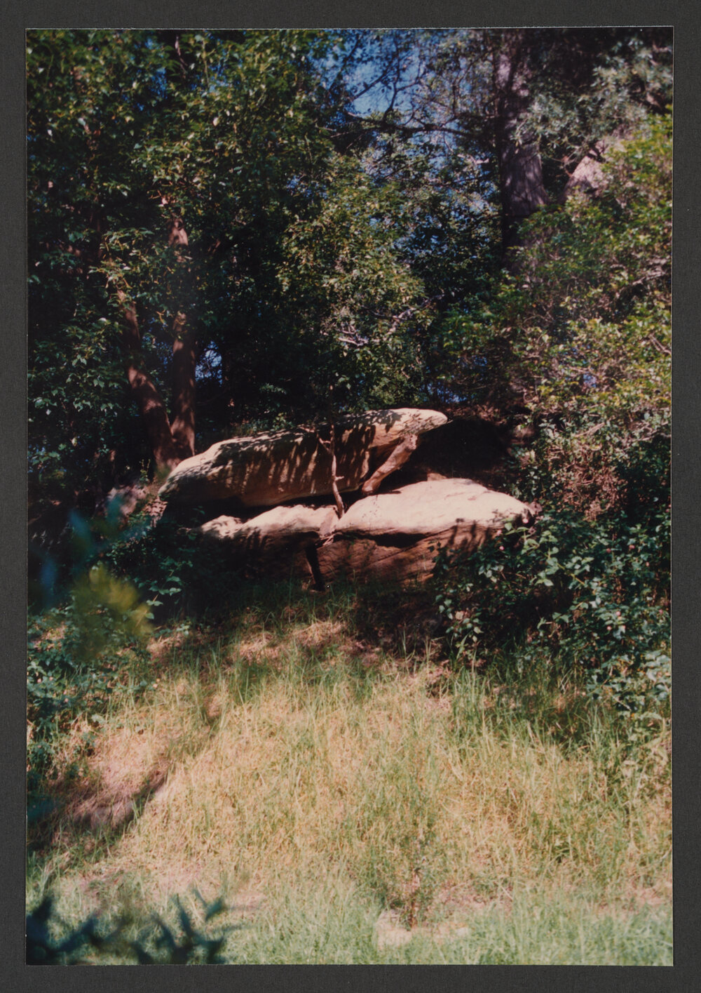 Bronte Gully, rock formations in gully