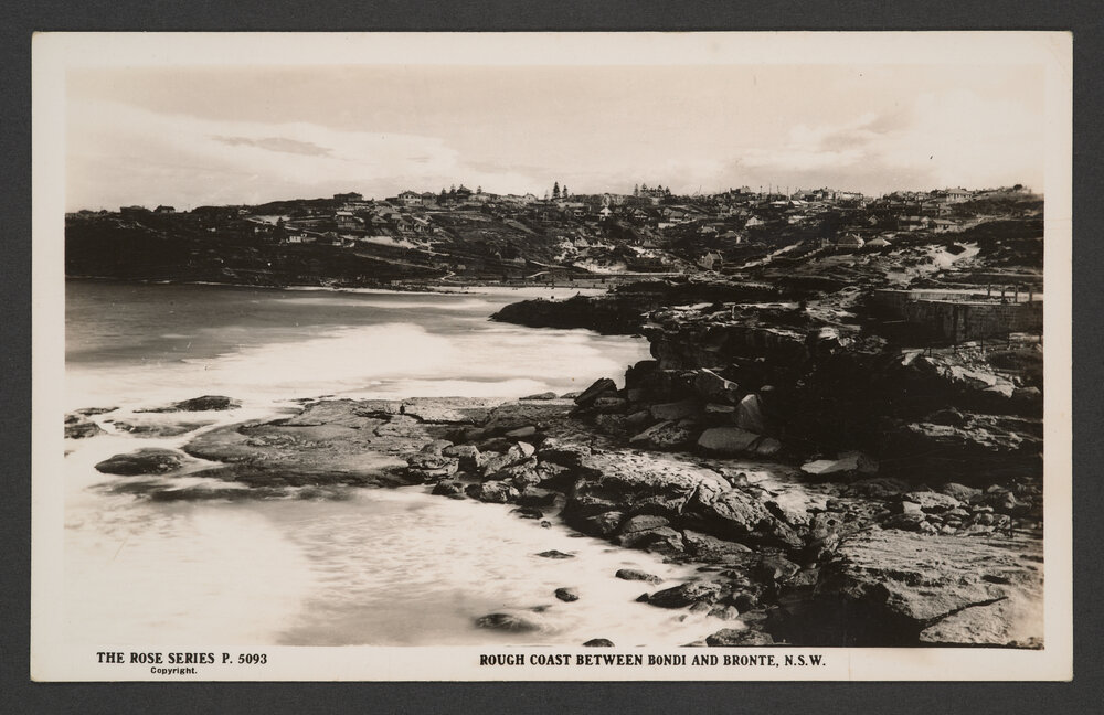 Bondi and Bronte, rough between Bondi and Bronte beaches