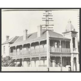 Branxton, corner Bondi Road and Penkivil Street, Bondi. Home of Sydney Elliott from 1910.