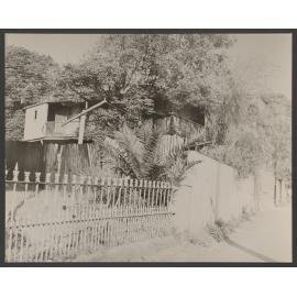 Haslingden, Waverley Street, Bondi Junction, corner of Dalley St. Home of Waverley Council's first council clerk, William Mortimer. Built 1866, demolished C. Late 1960s.