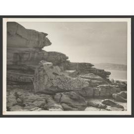 'The Boot' area known as 'The Boot' on McKenzies Point, Bondi ( The beach court building is in the background, at right ) - Looking North.
