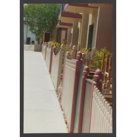 Park Terrace, 8 - 26 Blenheim Street, Bondi Junction. Front Fences. Former site of Waverley council depot.