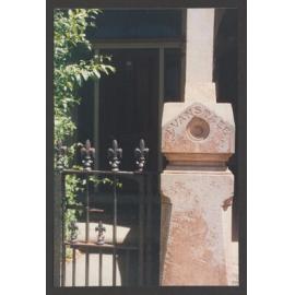Evansdale, 105 Carrington Road, Charing Cross. Late Victorian terrace - type house with Carriageway National Trust listing.