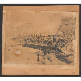 Bronte Baths, Bathers group photo at Bronte Baths