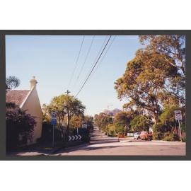 Denison Street, from Queens Park Road, looking towards Bondi Junction.