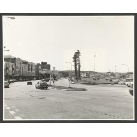 Campbell Parade, Bondi Beach, Bondi Park on right.