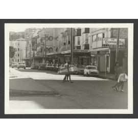 Campbell Parade, Bondi Beach. The Cosmopolitan Inn, on right.