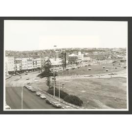 Campbell Parade, Bondi Beach. Bondi Park at right.