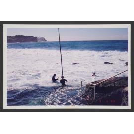 Bronte Baths, Removal of rocks