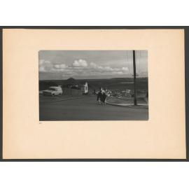 Beside Waverley Cemetery, Boundary Street, looking to Coogee Bay.