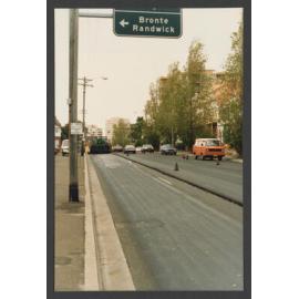 Bondi Road, Bondi resurfacing.
