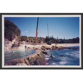 Bronte Baths, Removal of rocks