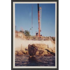 Bronte Baths, Removal of rocks