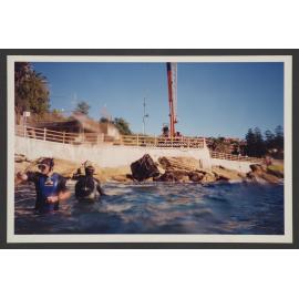 Bronte Baths, Removal of rocks