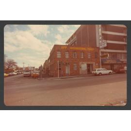 Newland Street, Bondi Junction, corner Ebley Street.
