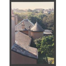 Roof, Chimneys and turrets. Open day