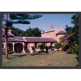 Eastern ( rear ) verandah. Open day.