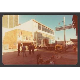 Spring Street, Bondi Junction. Bronte Road - Fruit Market and Eastern Suburbs Leagues Club.