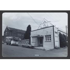 Del - mar Hall, corner Church St and Short St, Waverley. At left St Clare's School