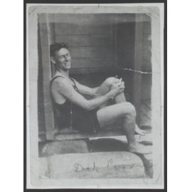 Richard Holmes Corry at Bronte baths dressing cubicles