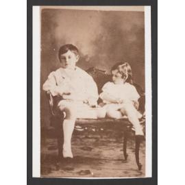 Brother and sister, Richard and Dorothy Corry, Waverley