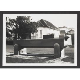 Water trough for Horses and Dogs. Built in memory of Amelia Hall ( 1809 - 1891 ). Located in Paul St, Bondi Junction behind Waverley Council chambers.