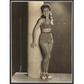 Miss Bondi; Olive Leighton 1945, far right. Studio pose