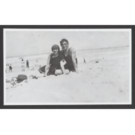 Tamarama Beach, Vera and John de Laurence.