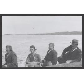 Mayor of Waverley Keith Anderson as a boy sister Marjorie, Mum Christine and Dad Peter