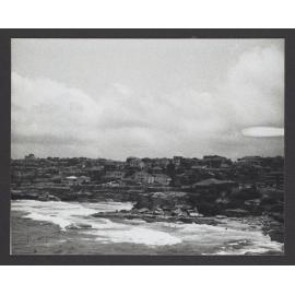 Tamarama Bay, at left, and Thompson Bay, on right, looking south.