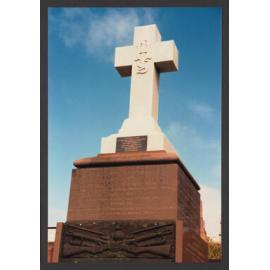 Grave of Major General John Soame Richardson. Commemorating Centenary of the United service institution of N.S.W. Grave Monument.