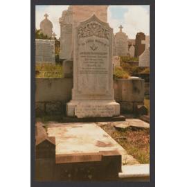 Grave of Joseph Barracluff, Ostrich Farm owner, Mayor of Waverley.