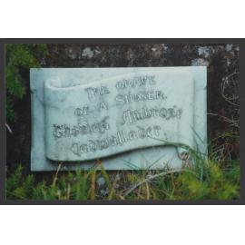 Headstone of Thomas Cadwallader Ambrose a Singer
