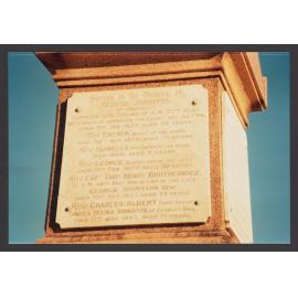 Grave of Lt Col George Johnston first fleet marine